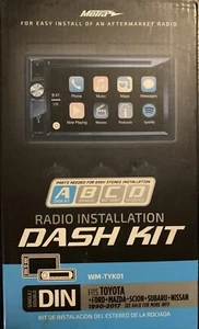 Metra Radio Installation dash Kit Fits 1990-2017 Toyota+ Other Card Install - Picture 1 of 5