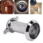 Door Viewer Tool Eye Sight Hole Silver Tone Wide Angle With Threaded Tube