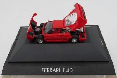 a rare HERPA PRIVATE COLLECTION HO 1/87 FERRARI F40 rouge + ouvrants #25010 BOX - Photo 1/4