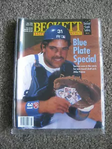 BECKETT BASEBALL CARD MONTHLY MAGAZINE JULY 1996 ISSUE #136 IN A PLASTIC BINDER - Picture 1 of 2