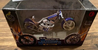 Muscle Machines Jesse James West Coast Choppers El Diablo 2 DieCast #71121 NIB - Image 1 of 4