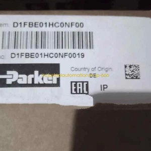 1PC New PARKER D1FBE01HC0NF00 proportional valve Via DHL or FedEX - Picture 1 of 1
