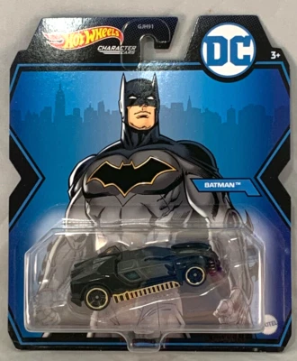 2021 Mattel Hot Wheels Character Car DC Comics Batman 1/64 - Image 1 of 2