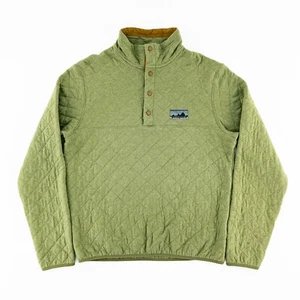 Patagonia Hombres Pequeño Algodón Orgánico Edredón Snap-T Pullover Suéter Chaqueta 40th - Imagen 1 de 10