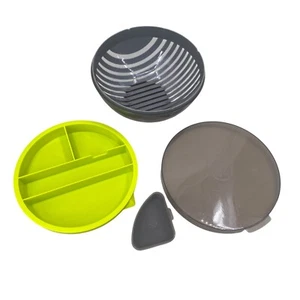 Pampered Chef Salad Avocado Cutting Bowl with Lid 5 Piece Item #100086 - Picture 1 of 13