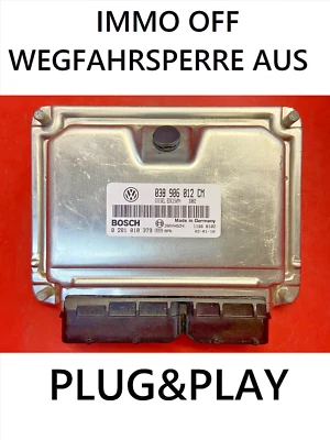 Plug&Play VW LUPO 1.7 SDI ECU 0281010379 - 038906012CM - CORRIERE VELOCE - Immagine 1 di 4