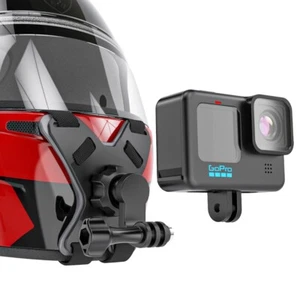 X-Shaped Motorcycle Helmet Chin Mount Kit Compatible with GoPro Hero 13/12/11/10 - Picture 1 of 8