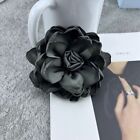 Fabric Handmade Accessories Large Flower Brooch Suit Sweater Coat Pin Brooch
