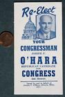1941-59 Minnesota Republican Joseph P. O'Hara for Congressman photo ink blotter-