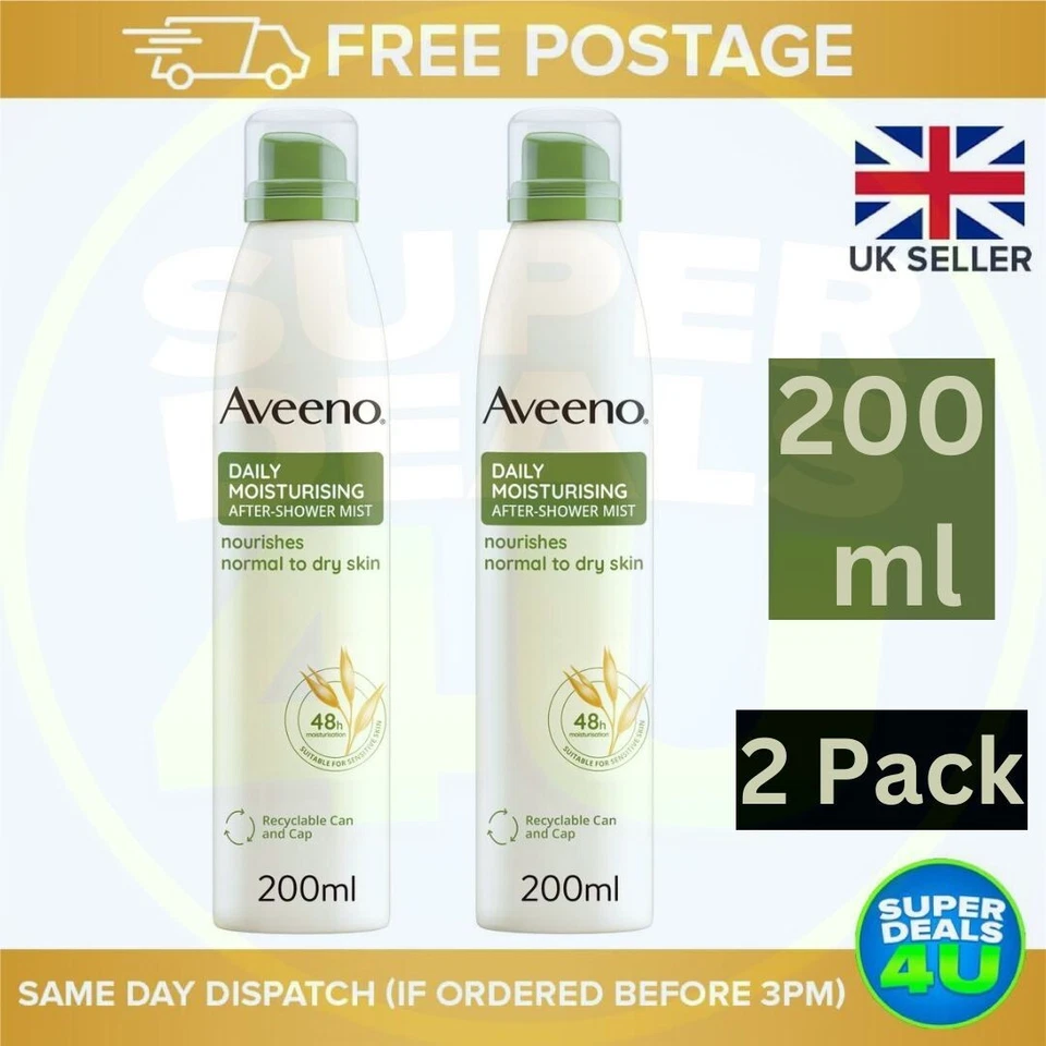 Aveeno Daily Moisturising After Shower Mist Spray 200ml