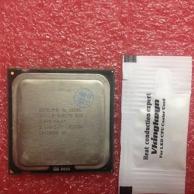 Intel Core 2 Duo E8500 3.16 GHz 6M Dual-Core Processor Socket 775 CPU SLB9K - Image 1 of 3
