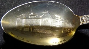 Cuchara de recuerdo de ley de 5" Wadena Minnesota High School .51 oz - Imagen 1 de 5