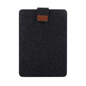 13in Dark Grey Soft Laptop Sleeve Cover Anti Scratch Bag For Air Pro FY - Afbeelding 1 van 1