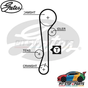 Correa de distribución Gates 5479Xs fibra de vidrio 1000 mm se adapta a Hyundai cupé 1998-2002 - Imagen 1 de 5