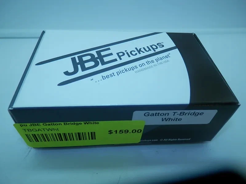 Joe Barden Engineering (JBE Pickups) Gatton T-Style Bridge Pickup White - Image 1 of 1