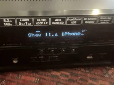 Denon AVR-S510BT Receiver - Bluetooth 5.2 Channel Full 4K Ultra HD AV  USB 140w - Image 1 of 4