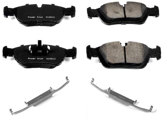 Front Brake Pad Set For 2001-2006 BMW 325Ci 2002 2003 2004 2005 TB386FF - Image 1 of 1