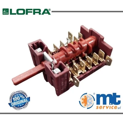 NUOVA LOFRA COMMUTATORE 6 POS. ORIGINALE LOFRA 03010733