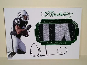 2016 PANINI FLAWLESS ROOKIE AUTOGRAPH JERSEY PATCH RC DEANDRE WASHINGTON 4/5 - Picture 1 of 12