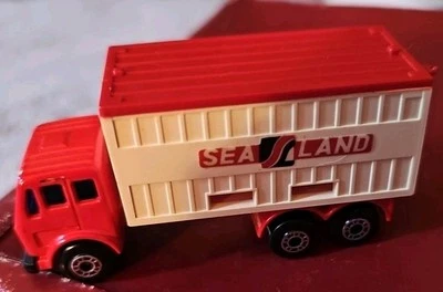 Vintage Matchbox Superfast 1977 Mercedes-Benz Container Truck No. 42E  No Box - Image 1 of 4