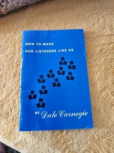 Dale Carnegie "How To Make Our Listeners Like Us" Booklet 1962 4"x 6" - Picture 1 of 6