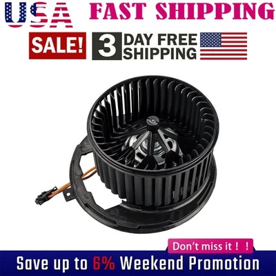 HVAC Blower Motor for Volkswagen Passat CC Beetle Golf Jetta Tiguan Audi A3 TT - Image 1 of 4