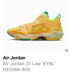 Nike Air Jordan 37 Zapatos Bajos Citron Pulse Verde Brillo DX5568-800 Hombres Talla 10.5 - Imagen 1 de 6