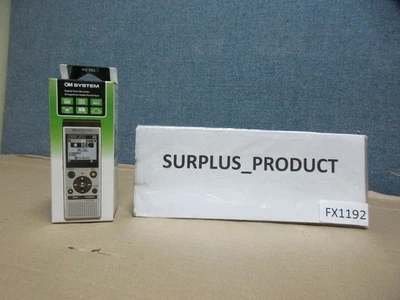OM SYSTEMS WS-882 DIGITAL VOICE RECORDER,4.4"HX1.8"WX0.7"D,SILVER-NEW IN BOX - Image 1 of 4