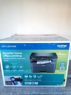 🖨️Brother DCP-L2627DWE Mono Laser Printer| Wireless| 3-in-1 |Duplex| Fast 32ppm - Image 1 of 4