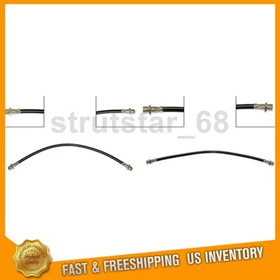 2 Rear Brake Line Brake Hose Fits 2005-2018 Toyota Tacoma - Image 1 of 4