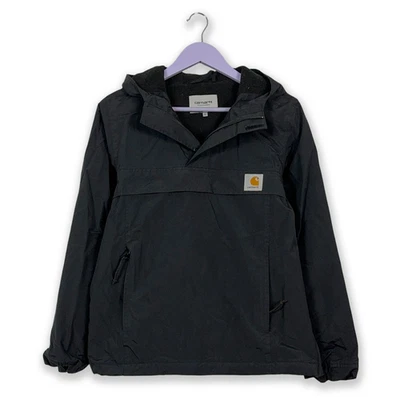 Carhartt Nimbus Jacke Pullover schwarz mit Kapuze - Größe XS Herren - Bild 1 von 4