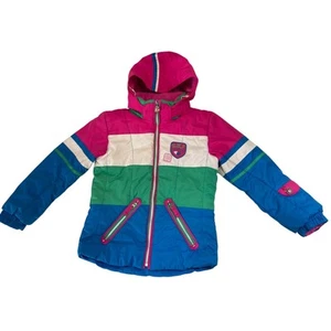 Obermeyer Ski Snow Jacket Coat Posh Jacket - Size Girl's 8 - Picture 1 of 7