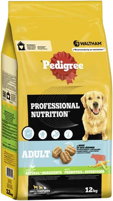 PEDIGREE® Beutel Professional Nutrition Adult Rind Gemüse 12kg Trockenfutter  - Bild 1 von 4