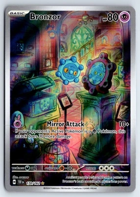 Bronzor - 170/162 -SV05: Temporal Forces - Holofoil - Image 1 of 2