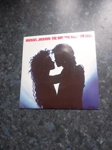 Michael Jackson 7" 45 RPM The Way You Make Me Feel bw/ Instrumental Record VG+ - Picture 1 of 7