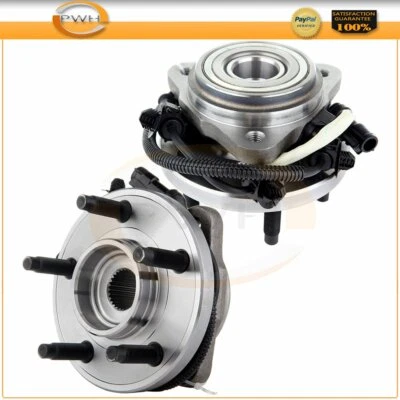 Pair Of 2 Front Wheel Hub And Bearing Assembly Fits Mazda B2300 03-09 All Models Foto 1 de 4
