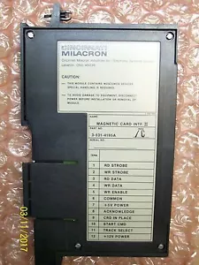 CINCINNATI MILACRON 3-531-4195A REV C MAGNETIC CARD INTF. II - Picture 1 of 2