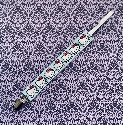 Ms Kitty Kat Adorable Pacifier Clip Baby Girl Japan Kitten - Image 1 of 4