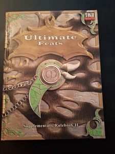 Ultimate Feats Mongoose Publishing 3/3.5 3e 3rd edition d20 D&D Dungeons Dragons - Bild 1 von 3