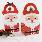 5Pcs Christmas Tag Kraft Paper Candy Box Gift Packing Bags Home Party Decoration