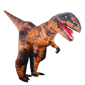 Party Hoot Inflatable T-Rex 2.0 Costume Unisex Halloween Cosplay Dress-Up - Picture 1 of 6