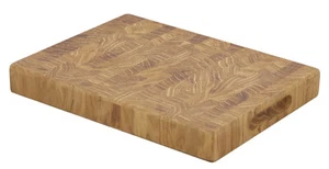 White Oak Chopping Board thick END GRAIN natural wooden Luxury 40x30x4cm EU - Picture 1 of 3