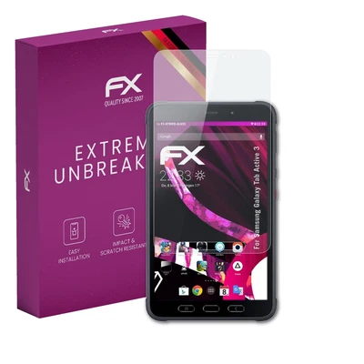 atFoliX Glass Protector for Samsung Galaxy Tab Active 3 9H Hybrid-Glass - Image 1 of 4