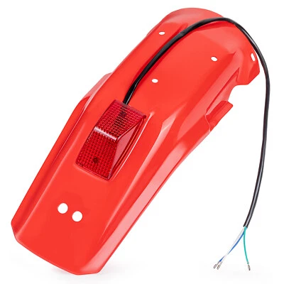 Red Rear Fender & Taillight for Honda XR250R XR600R XR650L XR350R XR250L 1985-24 - Image 1 of 4
