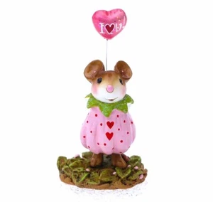 Wee Forest Folk VALENTINE CUTIE, WFF# M-695a, Valentine's Mouse, LTD 2023 - Bild 1 von 2