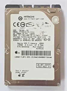 120 GB SATA Hitachi HTS543212L9SA02 7200RPM 16MB HDD 2.5" Internal Hard Drive - Picture 1 of 1