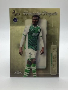 TOPPS SPFL CHROME 2022/23 PARALLEL NOHAN KENNEH HIBERNIAN 1/1 - Picture 1 of 2
