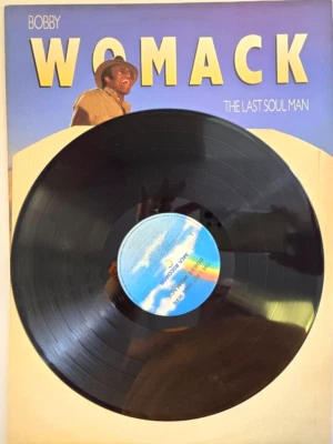 Bobby Womack The Last Soul Man LP album vinyl record 1987 on MCA Soul Funk - Image 1 of 4