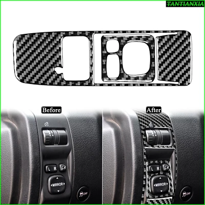 Espejo retrovisor lateral de fibra de carbono real para Subaru Impreza WRX STI 2008-14 Foto 1 de 4