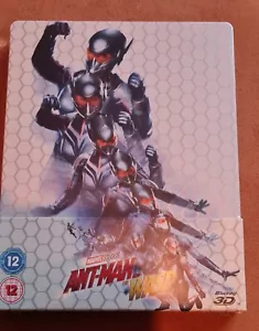 Marvel Ant-Man & The Wasp Limited Edition 3D Blu Ray Steelbook NEW SEALED OOP - Picture 1 of 2